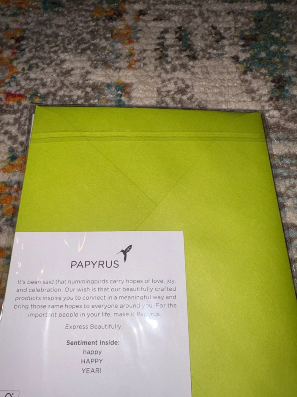 🆕Papyrus “Happy, Happy Day!” Birthday Greeting Card